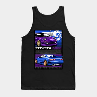 Toyota MR2 Ride The JDM Wave Tank Top